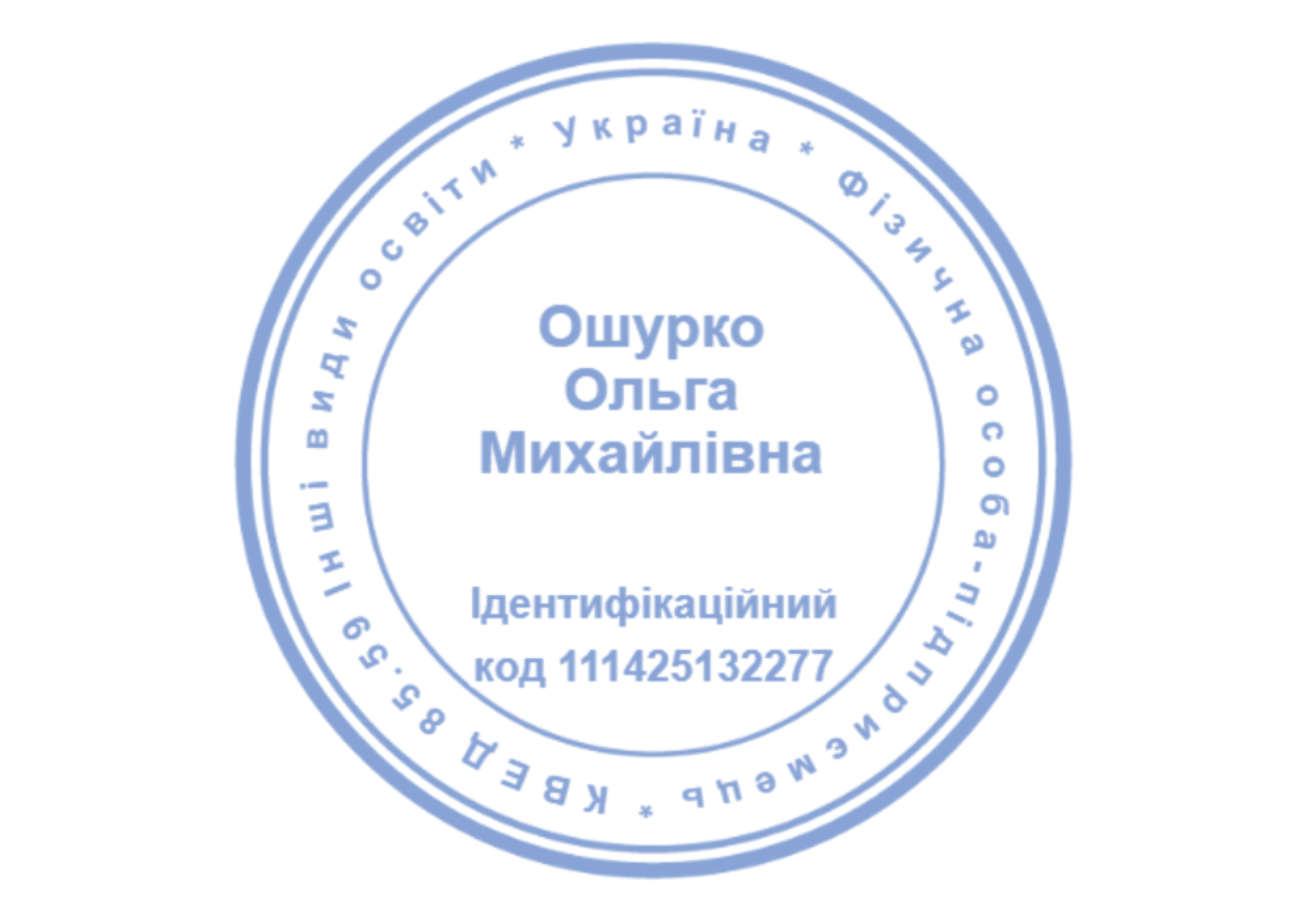 Сертифікат про підвищення кваліфікації