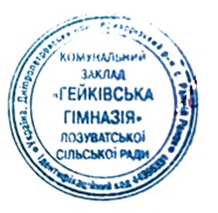 Сертифікат про підвищення кваліфікації