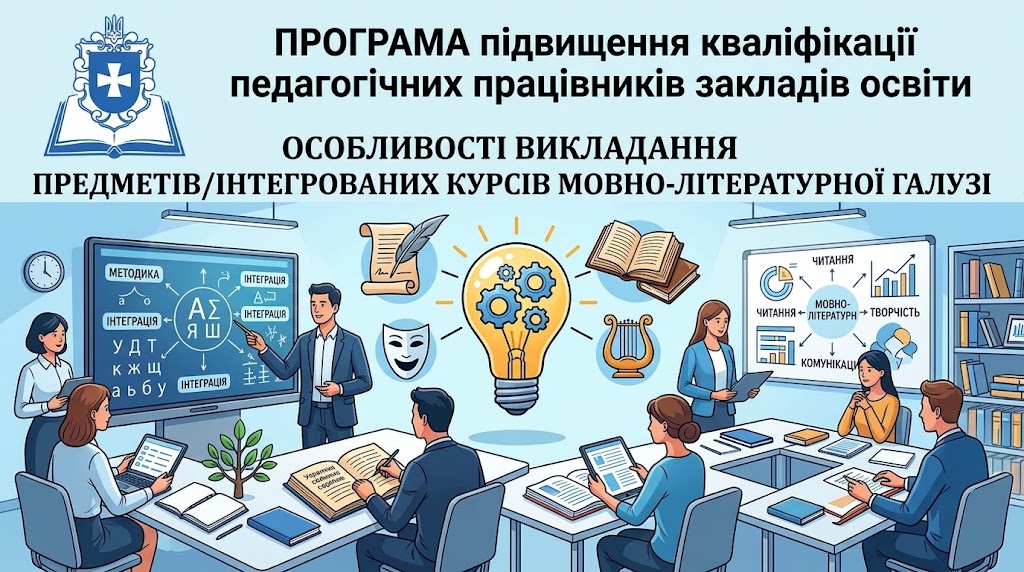 ОСОБЛИВОСТІ ВИКЛАДАННЯ ПРЕДМЕТІВ/ІНТЕГРОВАНИХ КУРСІВ МОВНО-ЛІТЕРАТУРНОЇ ГАЛУЗІ