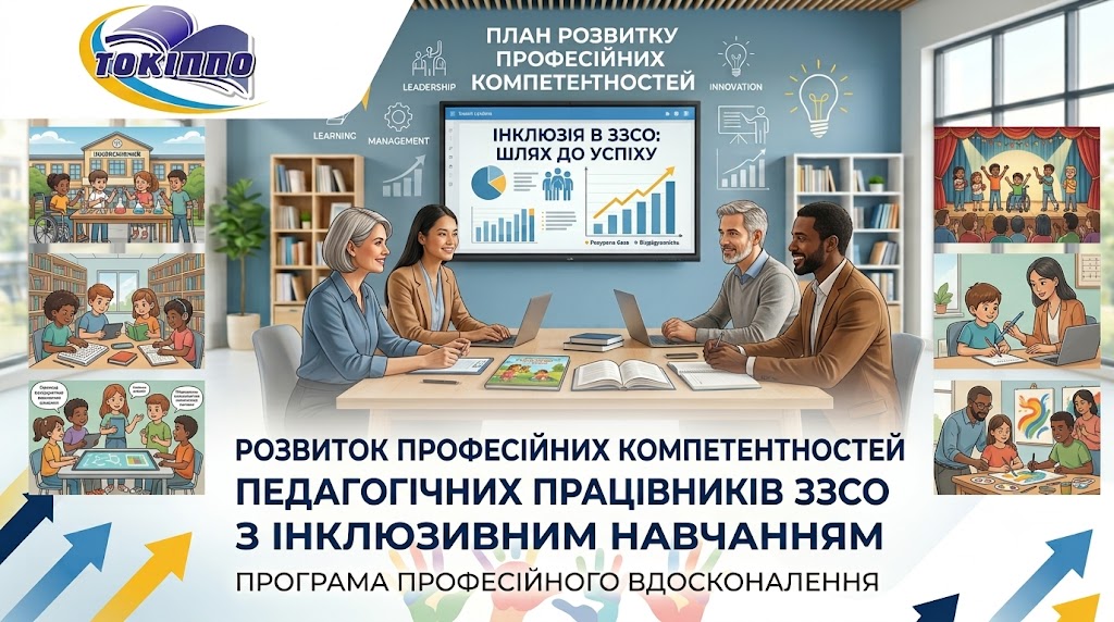 РОЗВИТОК ПРОФЕСІЙНИХ КОМПЕТЕНТНОСТЕЙ ПЕДАГОГІЧНИХ ПРАЦІВНИКІВ ЗЗСО З ІНКЛЮЗИВНИМ НАВЧАННЯМ
