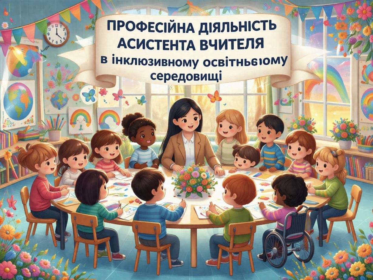 Професійна діяльність асистента вчителя в інклюзивному освітньому середовищі