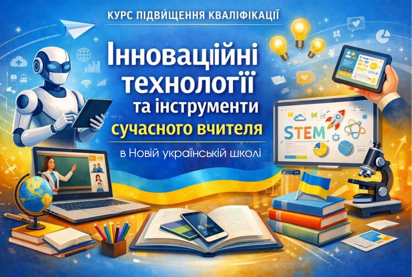 Інноваційні технології та інструменти сучасного вчителя в Новій українській школі