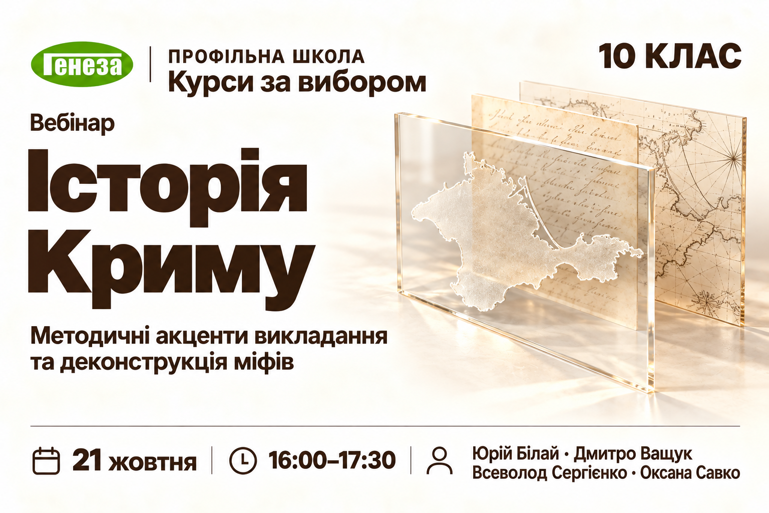 Історія Криму: методичні акценти викладання та деконструкція міфів