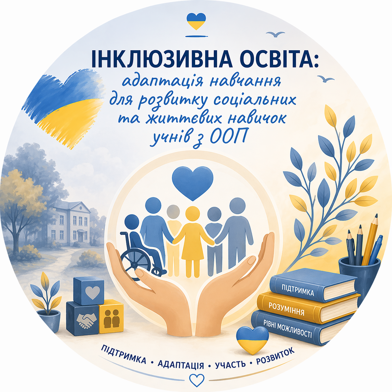 ПРОГРАМА підвищення кваліфікації педагогічних працівників закладів загальної середньої освіти   «ІНКЛЮЗИВНА ОСВІТА: АДАПТАЦІЯ НАВЧАННЯ ДЛЯ РОЗВИТКУ СОЦІАЛЬНИХ ТА ЖИТТЄВИХ НАВИЧОК УЧНІВ З ООП»