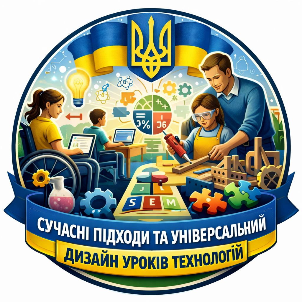 СУЧАСНІ ПІДХОДИ ТА УНІВЕРСАЛЬНИЙ ДИЗАЙН УРОКІВ ТЕХНОЛОГІЙ