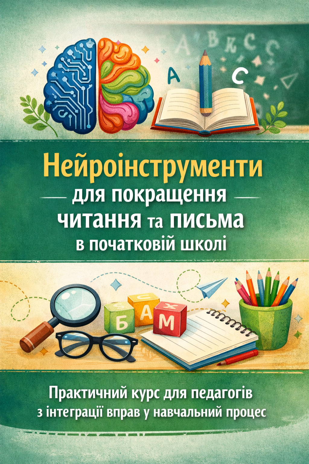"Нейроінструменти для покращення читання та письма"