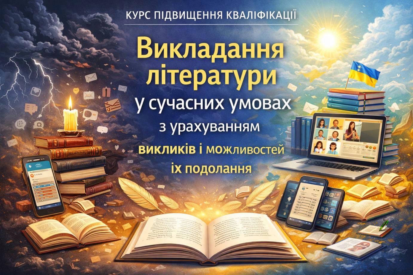 Викладання літератури у сучасних умовах з урахуванням викликів і можливостей їх подолання