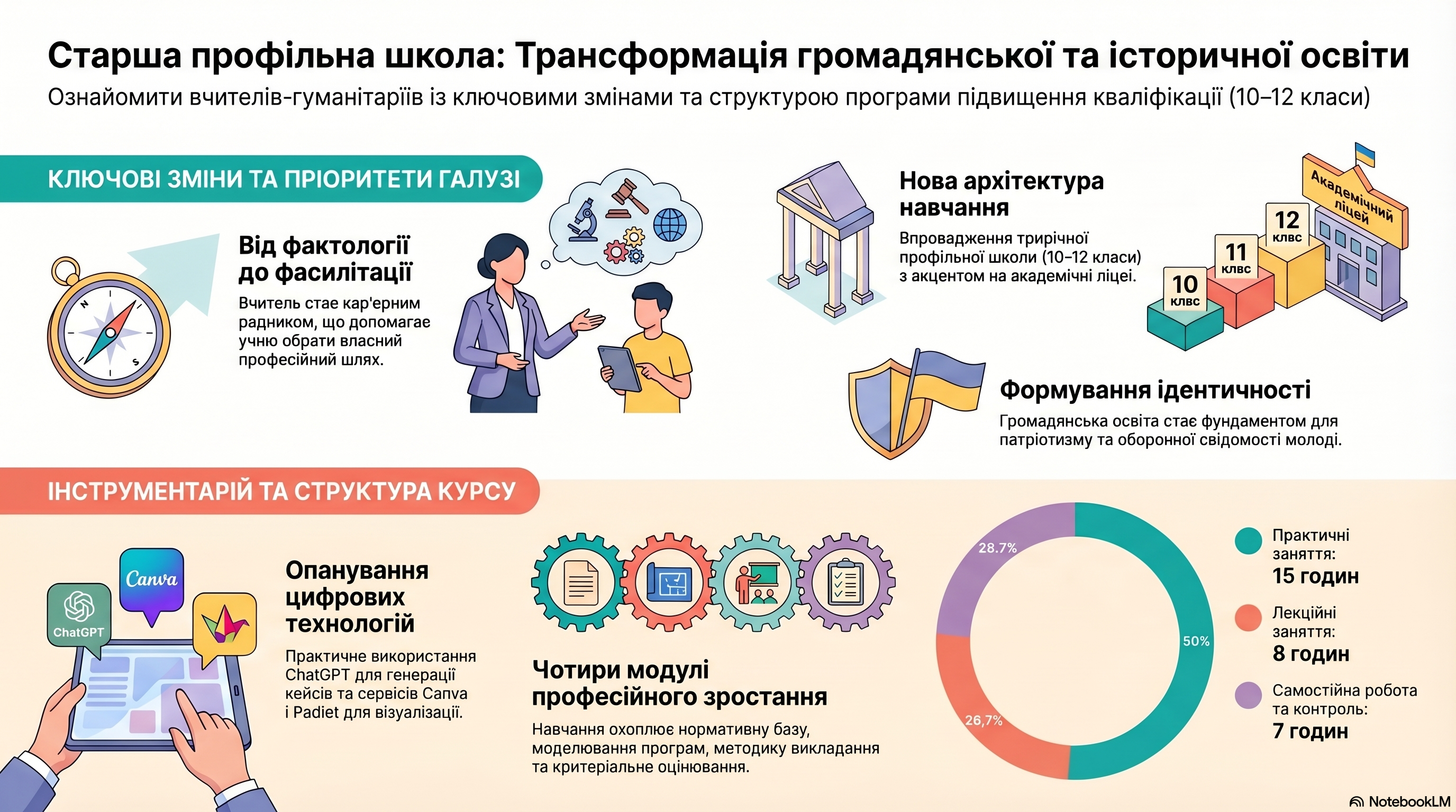 «СТАРША ПРОФІЛЬНА ШКОЛА: ТРАНСФОРМАЦІЯ ГРОМАДЯНСЬКОЇ ТА ІСТОРИЧНОЇ ОСВІТИ. НОВІ ІНСТРУМЕНТИ ВЧИТЕЛЯ-ГУМАНІТАРІЯ»
