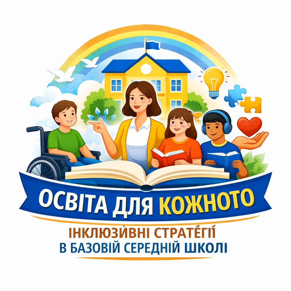 ОСВІТА ДЛЯ КОЖНОГО: ІНКЛЮЗИВНІ СТРАТЕГІЇ  В БАЗОВІЙ СЕРЕДНІЙ ШКОЛІ