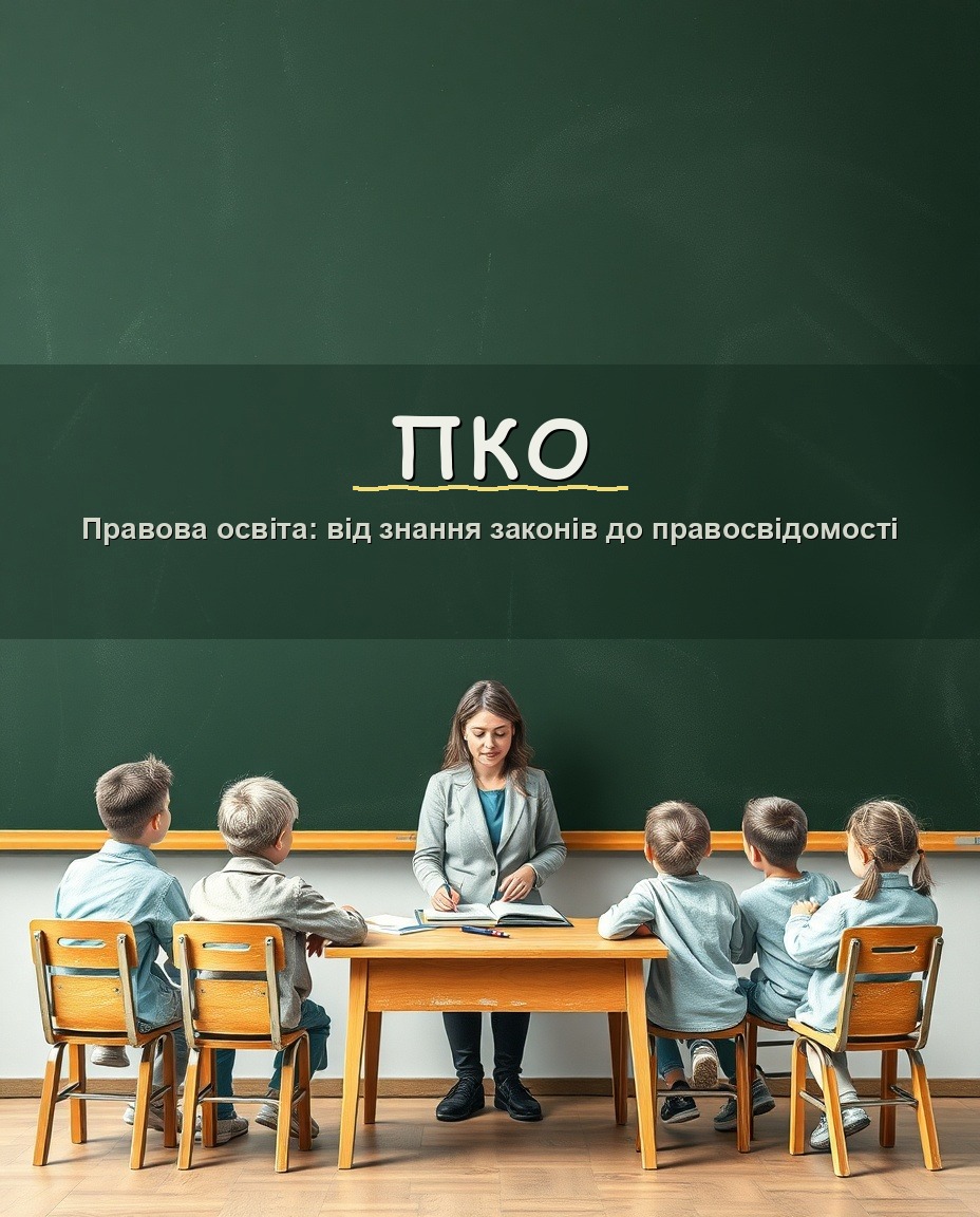 Правова освіта: від знання законів до правосвідомості