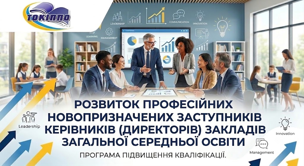 РОЗВИТОК ПРОФЕСІЙНИХ КОМПЕТЕНТНОСТЕЙ НОВОПРИЗНАЧЕНИХ ЗАСТУПНИКІВ КЕРІВНИКІВ (ДИРЕКТОРІВ) ЗАКЛАДІВ ЗАГАЛЬНОЇ СЕРЕДНЬОЇ ОСВІТИ