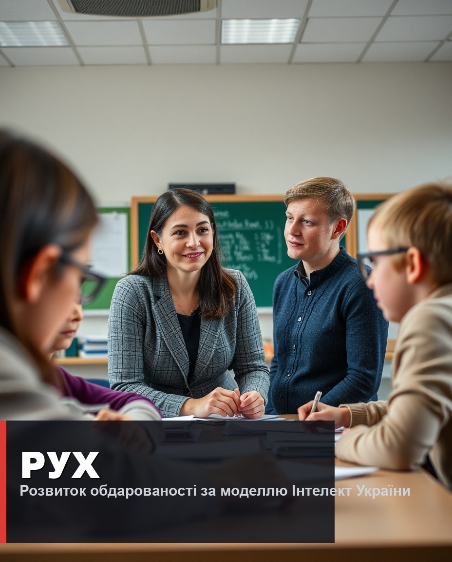 Розвиток обдарованості за моделлю Інтелект України
