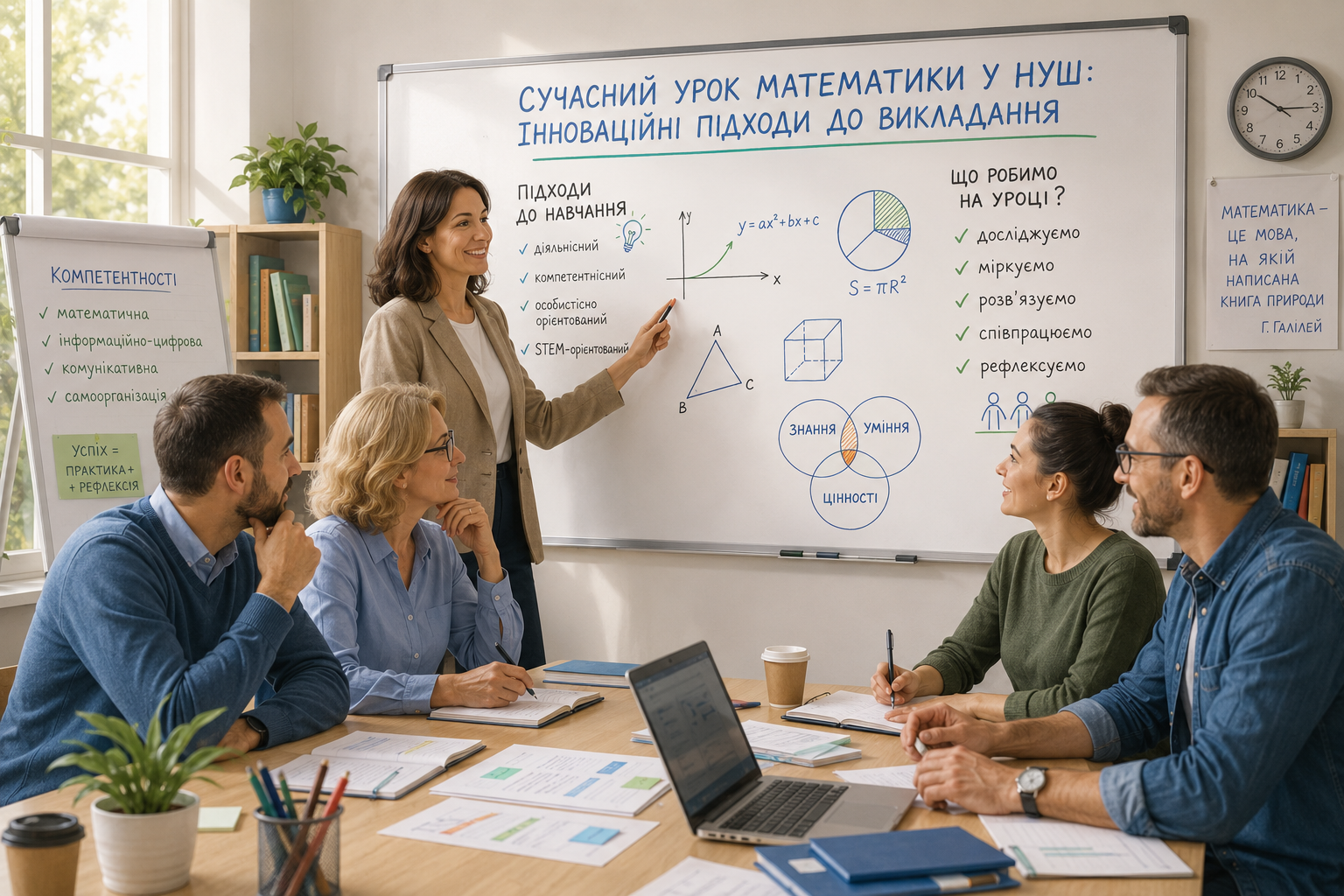 СУЧАСНИЙ УРОК МАТЕМАТИКИ У НУШ: ІННОВАЦІЙНІ ПІДХОДИ ДО ВИКЛАДАННЯ