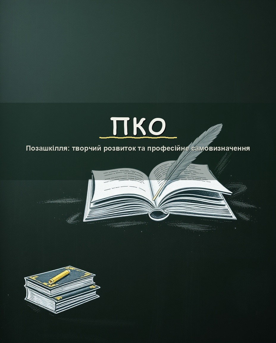 Позашкілля: творчий розвиток та професійне самовизначення
