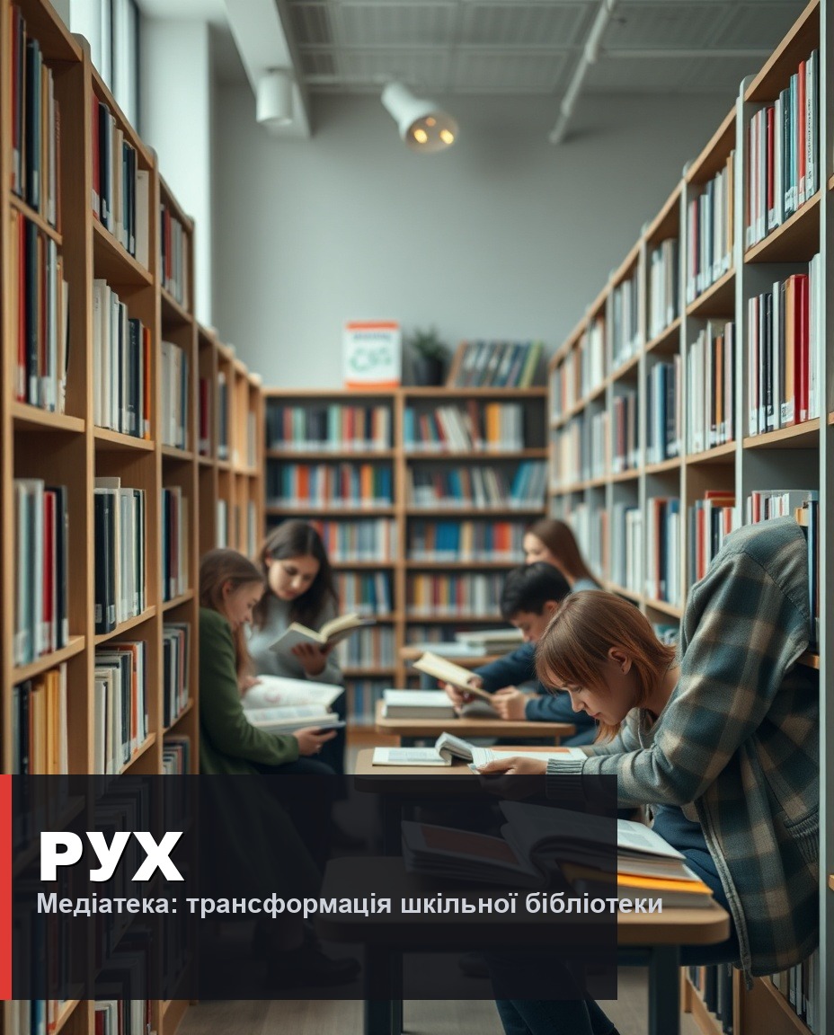 Медіатека: трансформація шкільної бібліотеки