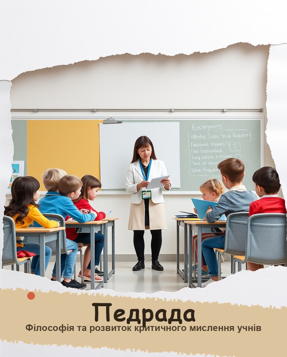 Філософія та розвиток критичного мислення учнів