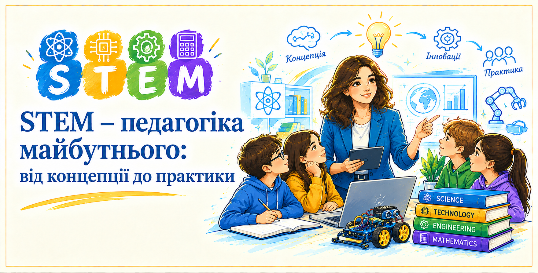 STEM – ПЕДАГОГІКА МАЙБУТНЬОГО: ВІД КОНЦЕПЦІЇ ДО ПРАКТИКИ