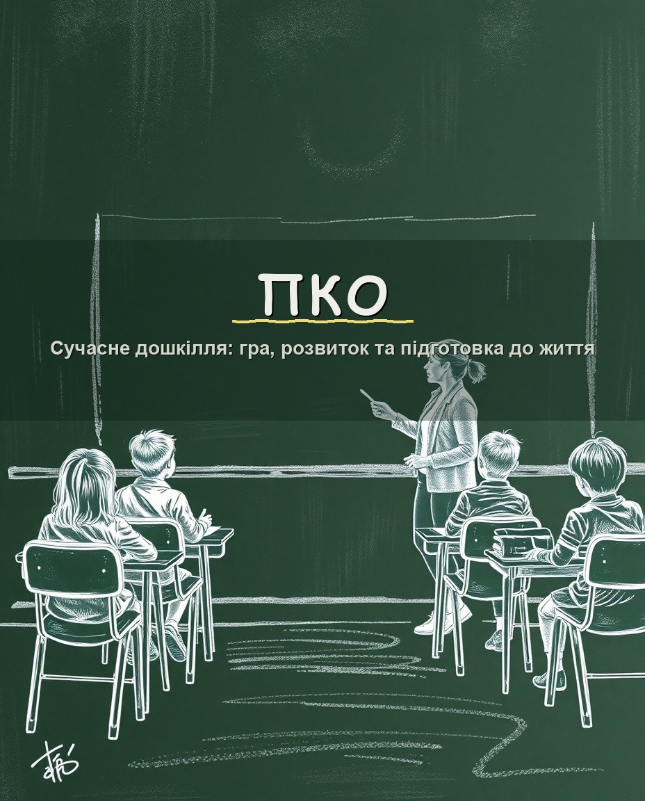 Сучасне дошкілля: гра, розвиток та підготовка до життя