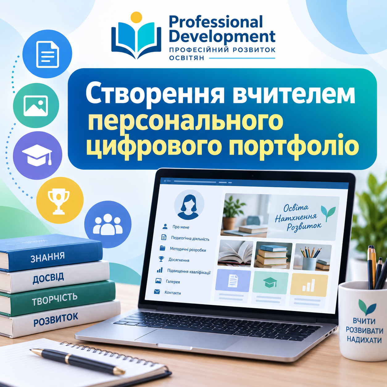 «Створення вчителем персонального цифрового портфоліо»