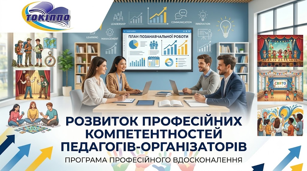 РОЗВИТОК ПРОФЕСІЙНИХ КОМПЕТЕНТНОСТЕЙ ПЕДАГОГІВ-ОРГАНІЗАТОРІВ