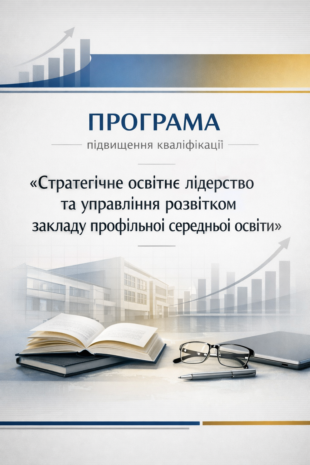 Стратегічне освітнє лідерство та управління розвитком закладу профільної середньої освіти