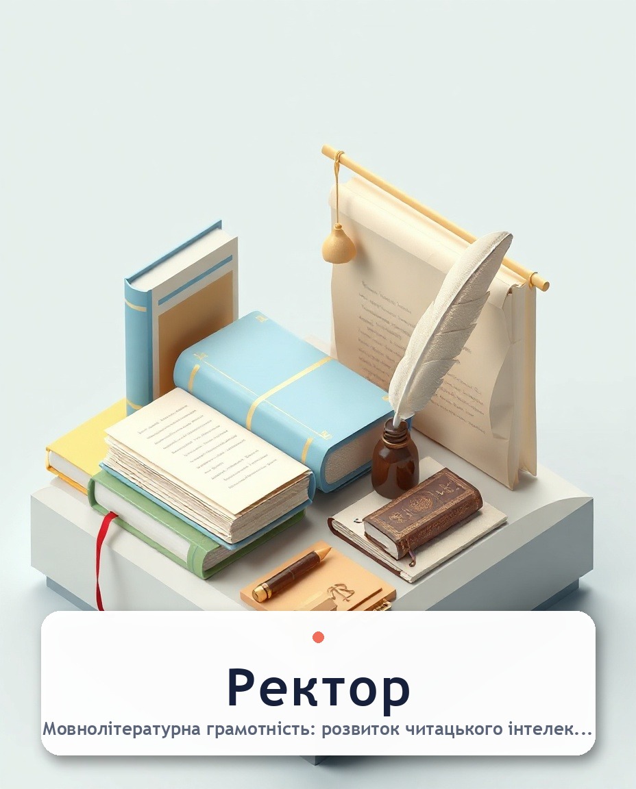 Мовнолітературна грамотність: розвиток читацького інтелекту та медіакультури