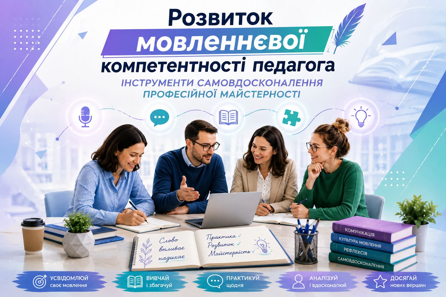 Розвиток мовленнєвої компетентності педагога. Інструменти самовдосконалення професійної майстерності