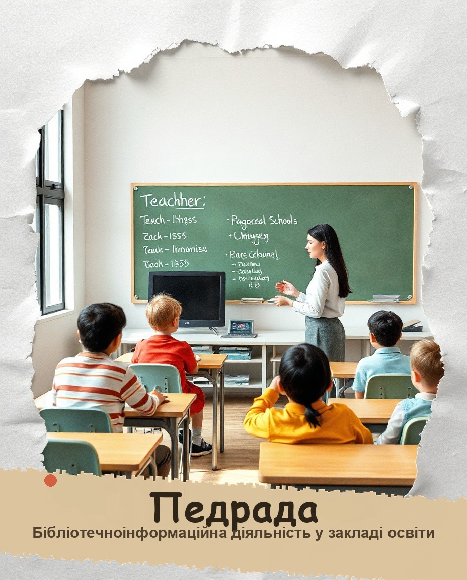 Бібліотечноінформаційна діяльність у закладі освіти