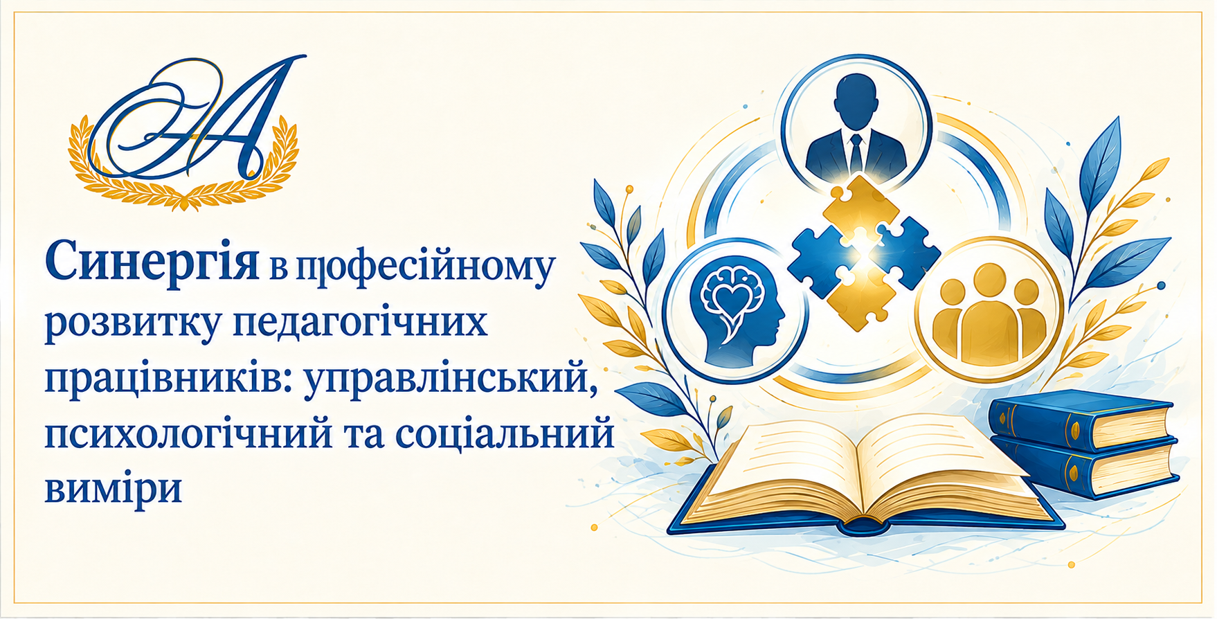 СИНЕРГІЯ В ПРОФЕСІЙНОМУ РОЗВИТКУ ПЕДАГОГА: УПРАВЛІНСЬКИЙ, ПСИХОЛОГІЧНИЙ, СОЦІАЛЬНИЙ ТА ТВОРЧИЙ ВИМІРИ