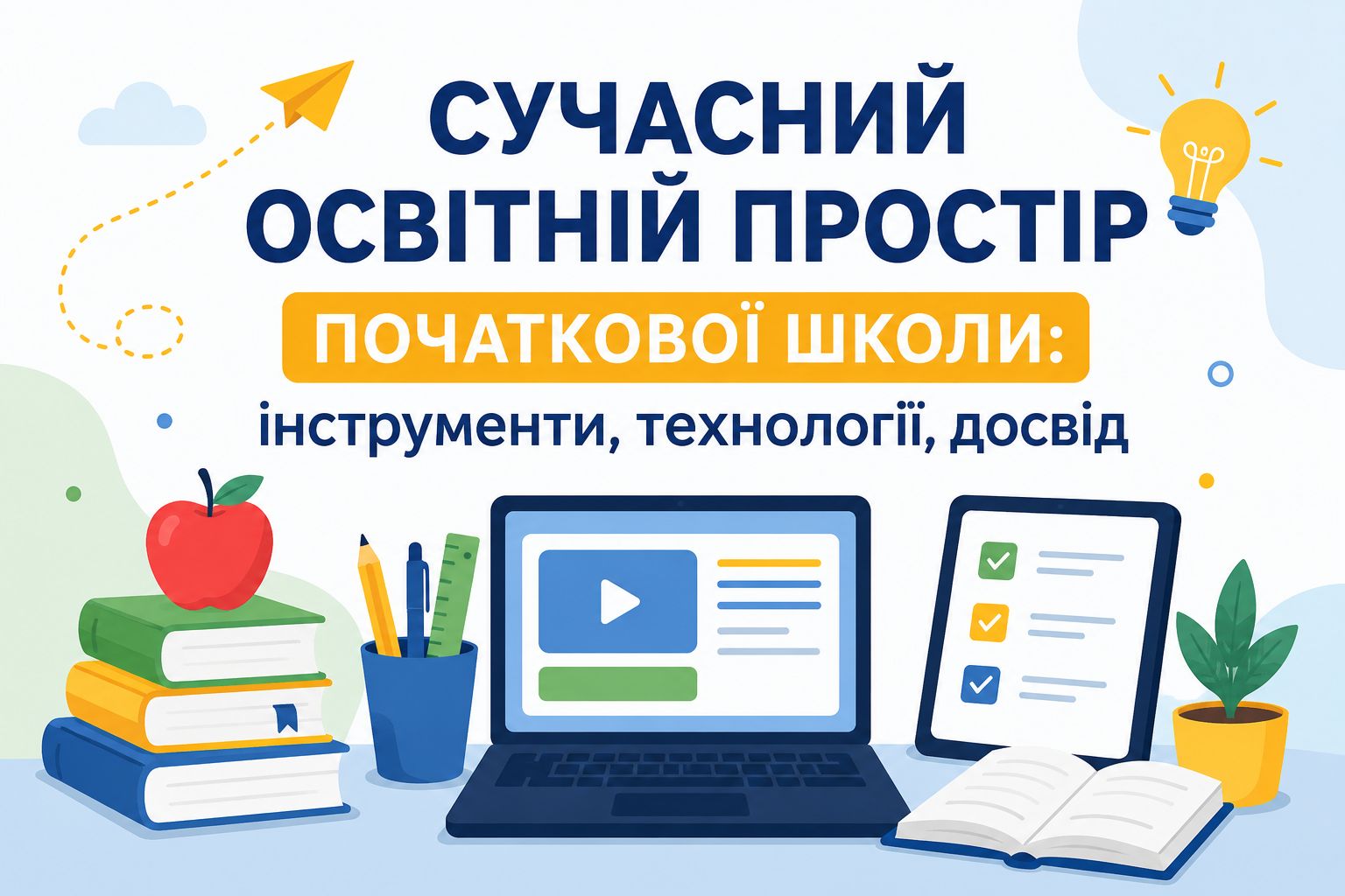 СУЧАСНИЙ ОСВІТНІЙ ПРОСТІР ПОЧАТКОВОЇ ШКОЛИ: інструменти, технології, досвід