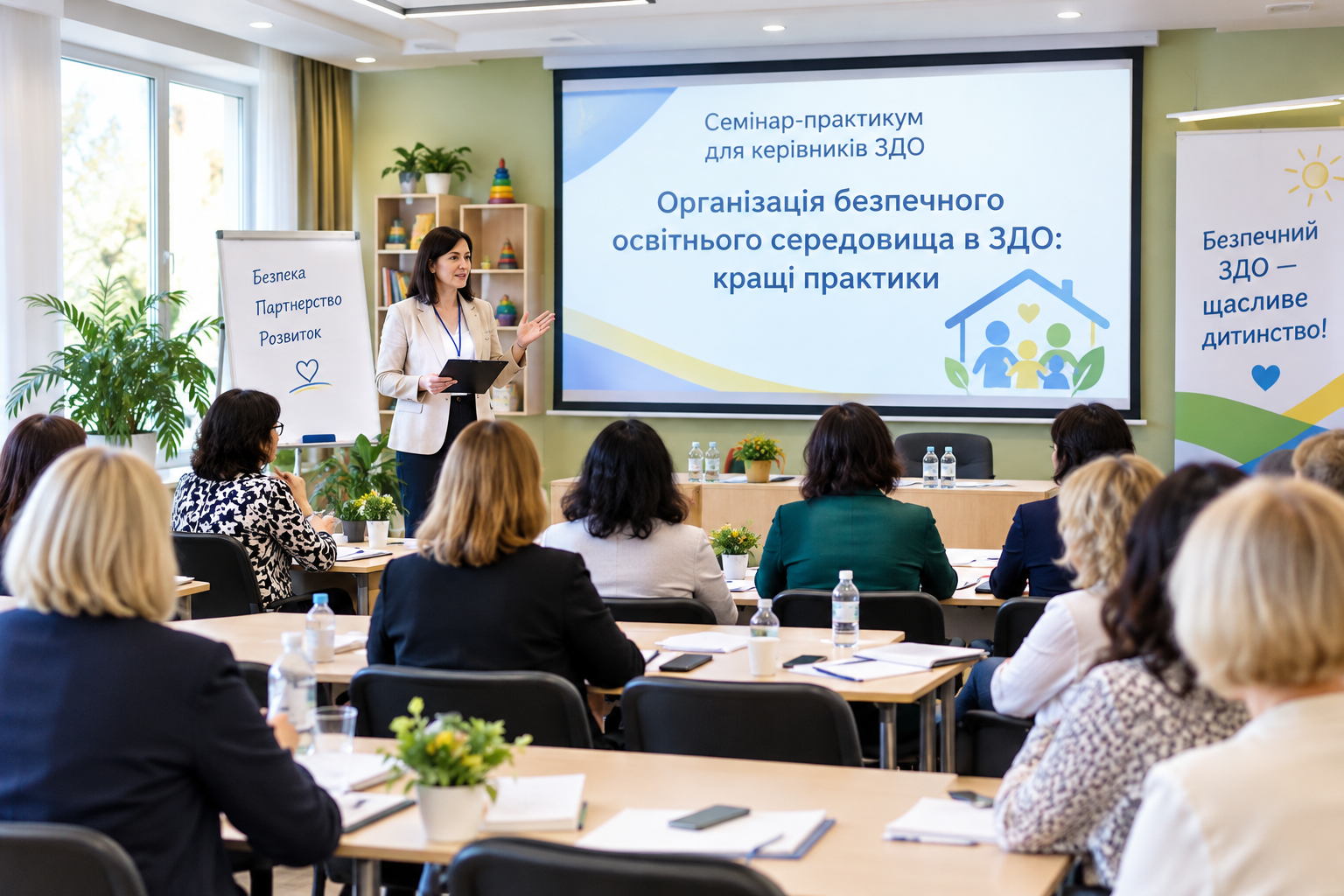 Організація безпечного освітнього середовища в ЗДО : кращі практики