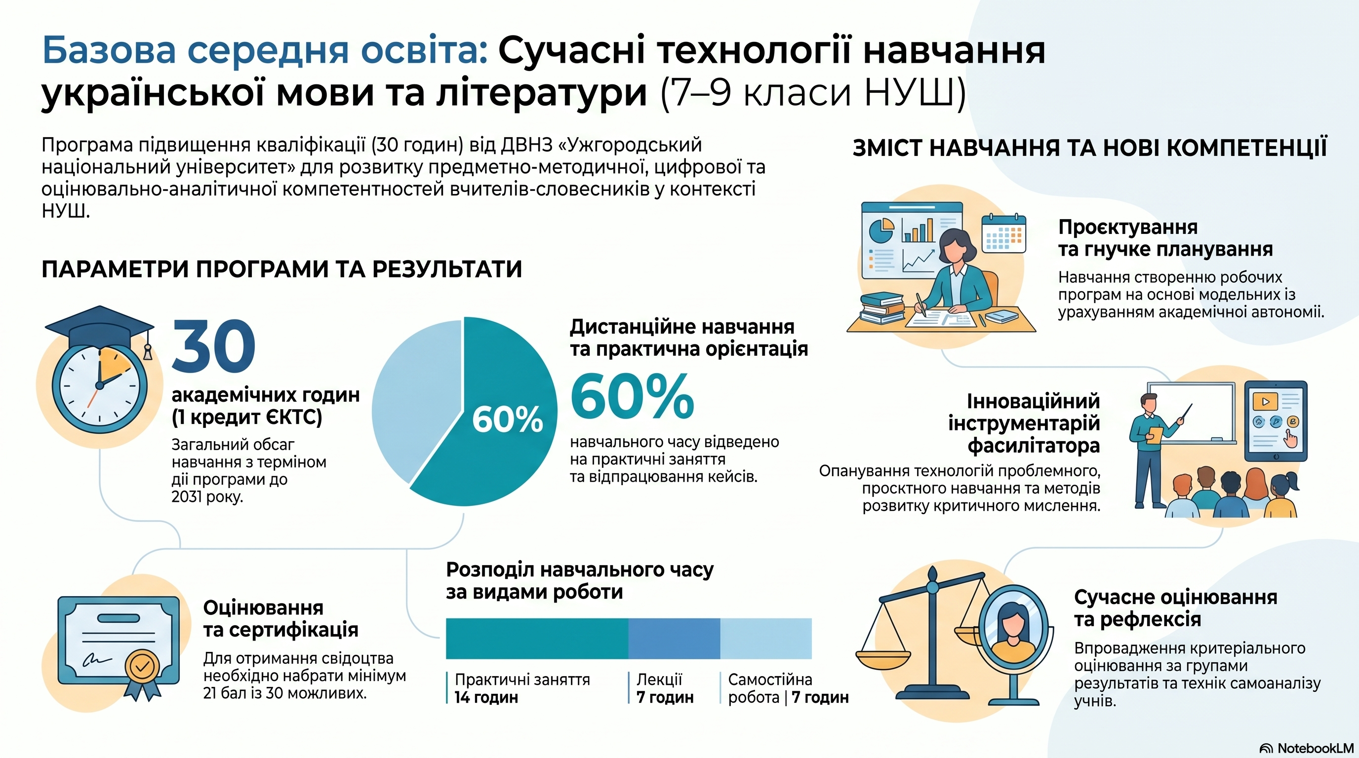 БАЗОВА СЕРЕДНЯ ОСВІТА: СУЧАСНІ ОСВІТНІ ТЕХНОЛОГІЇ  НАВЧАННЯ УКРАЇНСЬКОЇ МОВИ ТА ЛІТЕРАТУРИ У 7-9 КЛАСАХ  НУШ