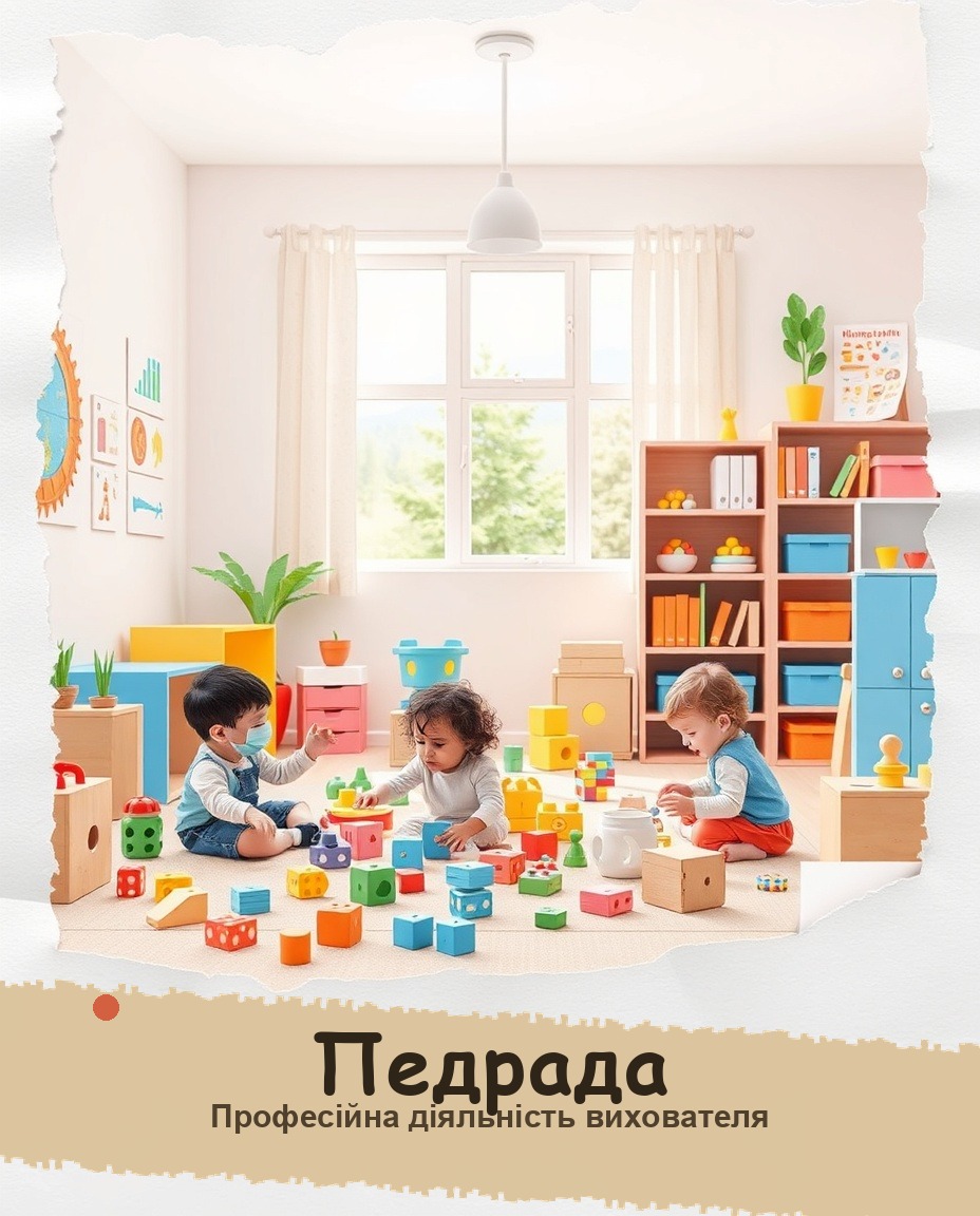 Професійна діяльність вихователя