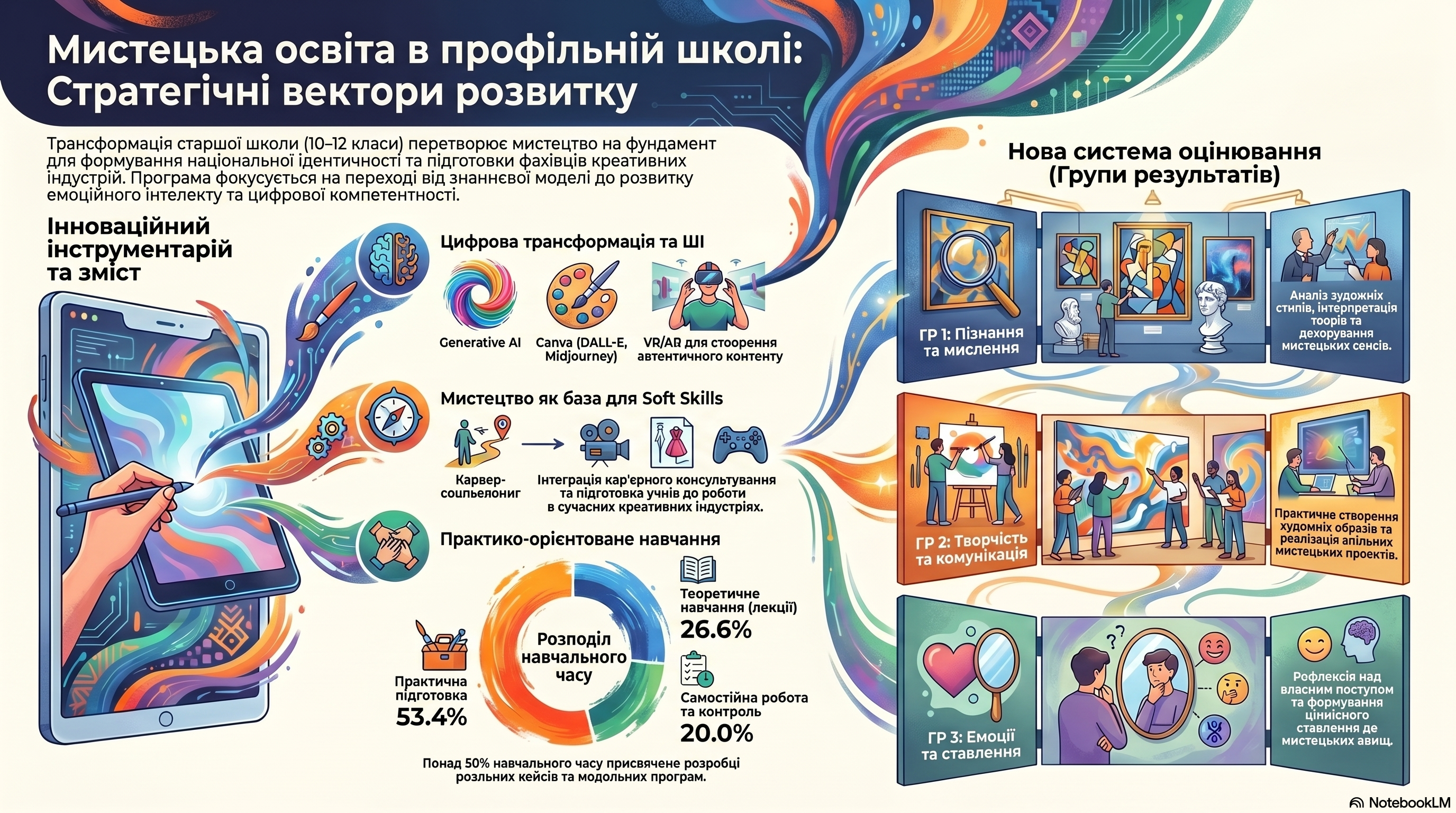 СТРАТЕГІЧНІ ВЕКТОРИ РЕАЛІЗАЦІЇ ДЕРЖАВНОГО СТАНДАРТУ ПРОФІЛЬНОЇ СЕРЕДНЬОЇ ОСВІТИ: МИСТЕЦЬКА ГАЛУЗЬ ЯК ОСЕРЕДОК КРЕАТИВНОГО САМОВИРАЖЕННЯ ТА НАЦІОНАЛЬНОЇ ІДЕНТИЧНОСТІ