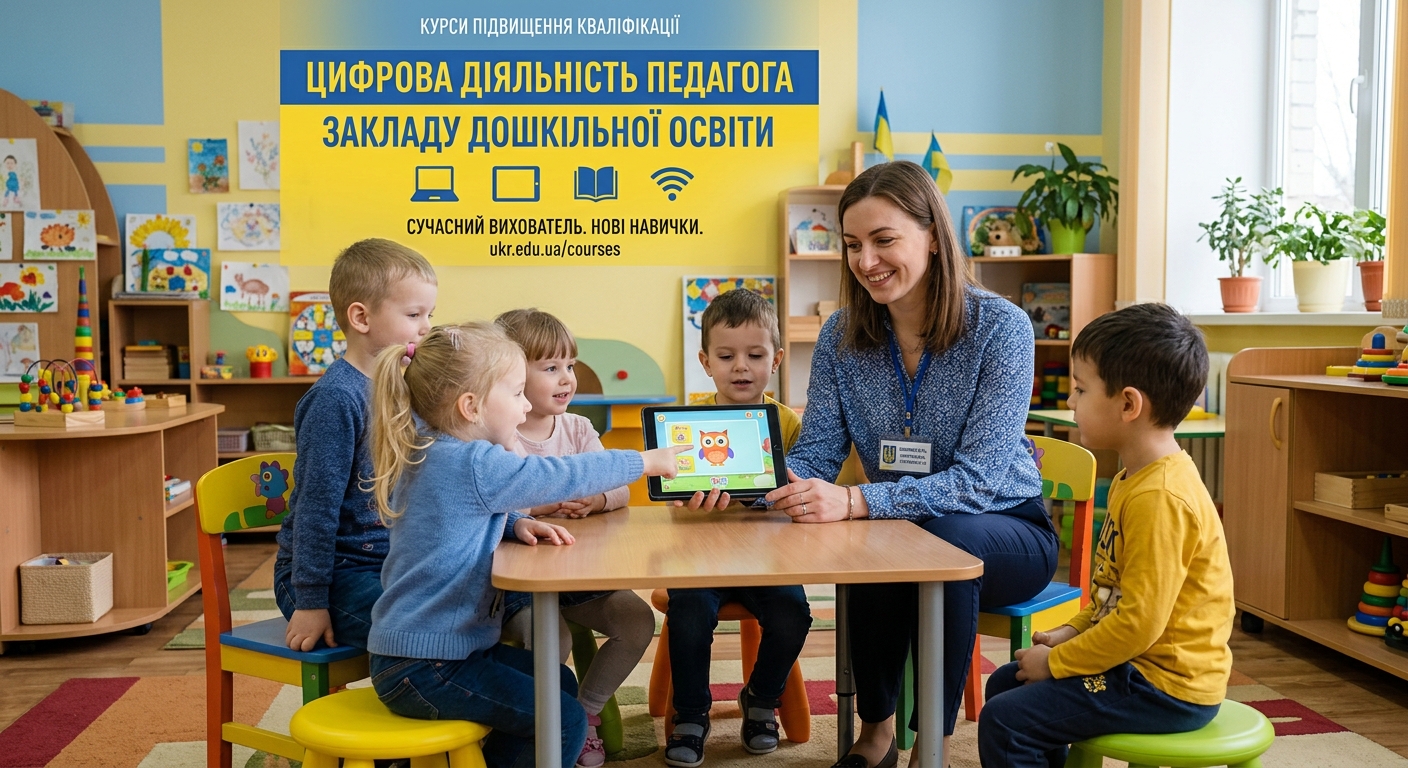 Цифрова діяльність педагога закладу дошкільної освіти