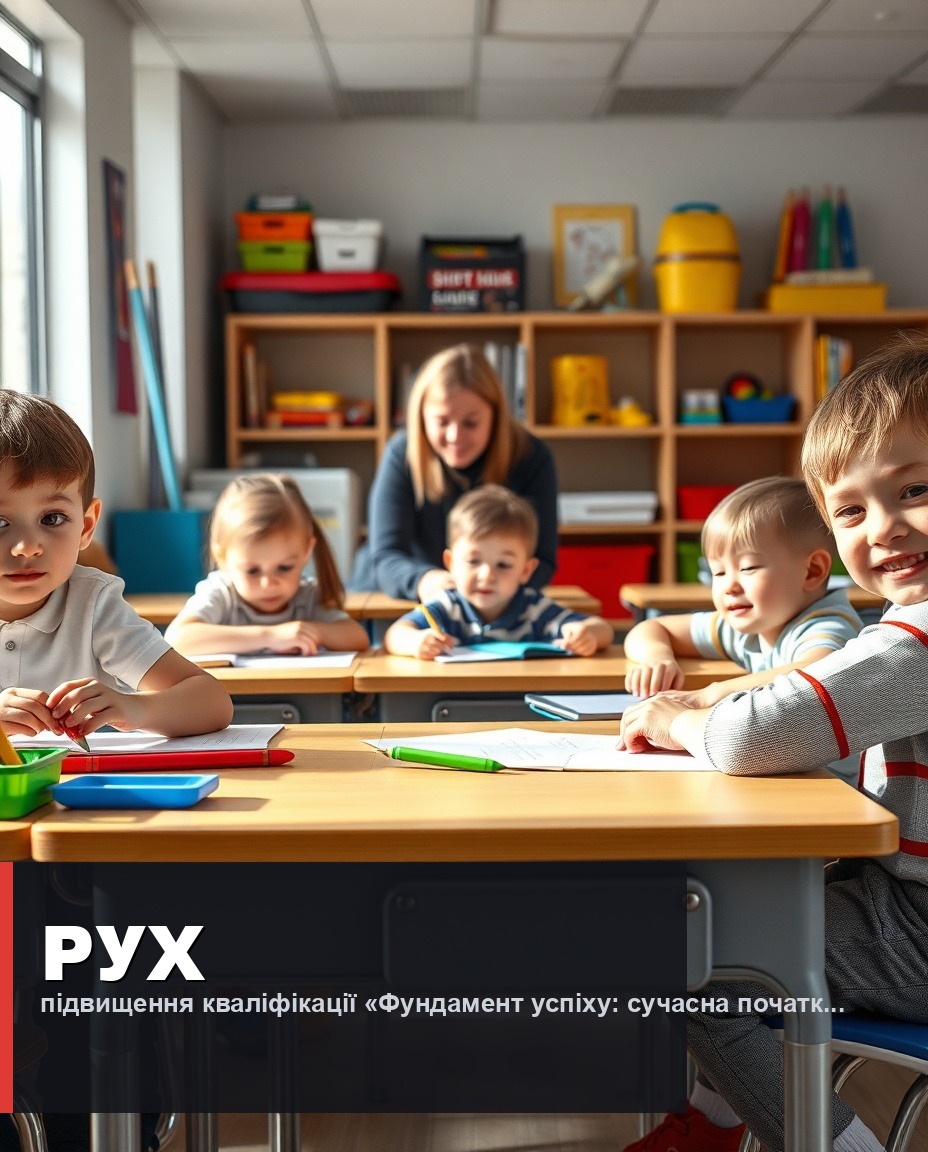 підвищення кваліфікації «Фундамент успіху: сучасна початкова освіта