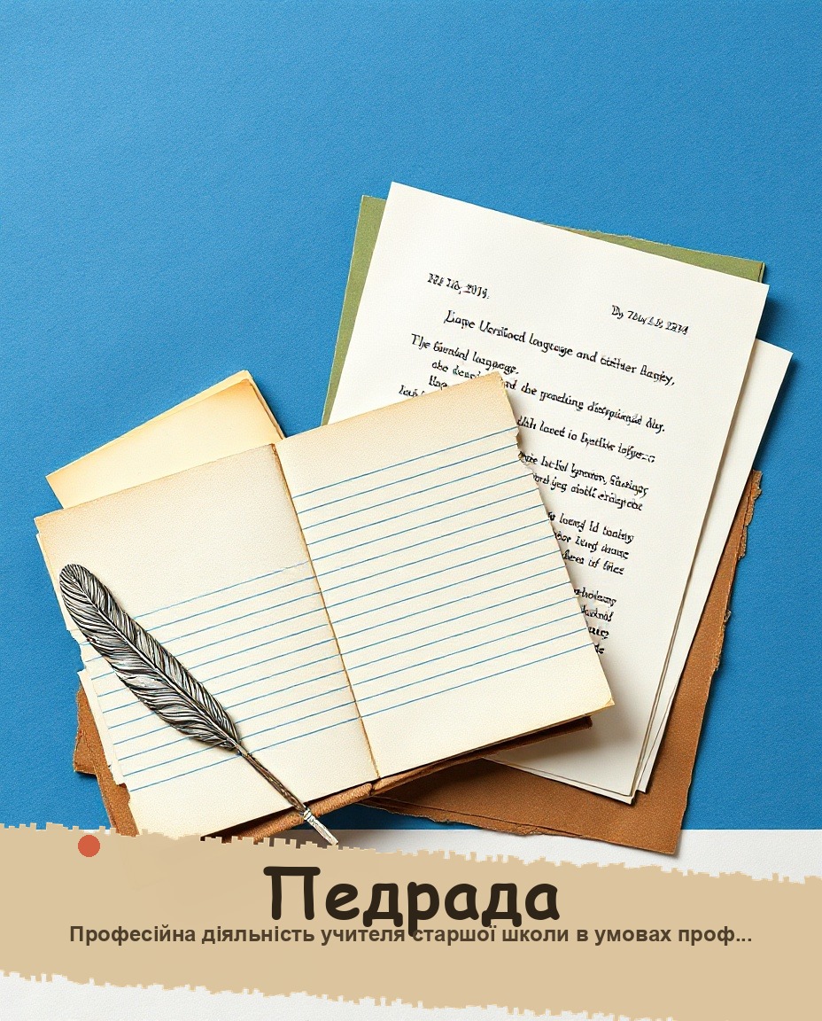 Професійна діяльність учителя старшої школи в умовах профільного навчання