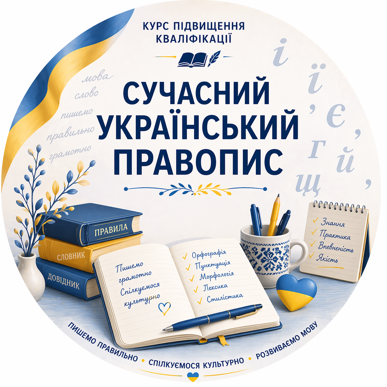 ПРОГРАМА підвищення кваліфікації педагогічних працівників закладів загальної середньої освіти «СУЧАСНИЙ УКРАЇНСЬКИЙ ПРАВОПИС»