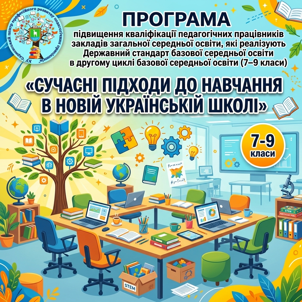 СУЧАСНІ ПІДХОДИ ДО НАВЧАННЯ  В НОВІЙ УКРАЇНСЬКІЙ ШКОЛІ