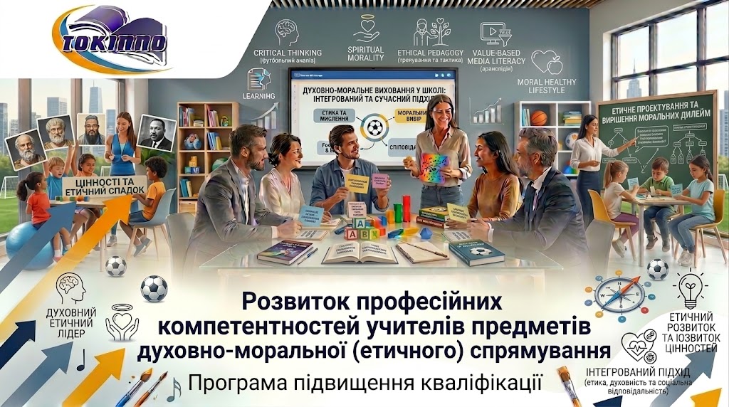 РОЗВИТОК ПРОФЕСІЙНИХ КОМПЕТЕНТНОСТЕЙ УЧИТЕЛІВ ПРЕДМЕТІВ ДУХОВНО- МОРАЛЬНОГО (ЕТИЧНОГО) СПРЯМУВАННЯ