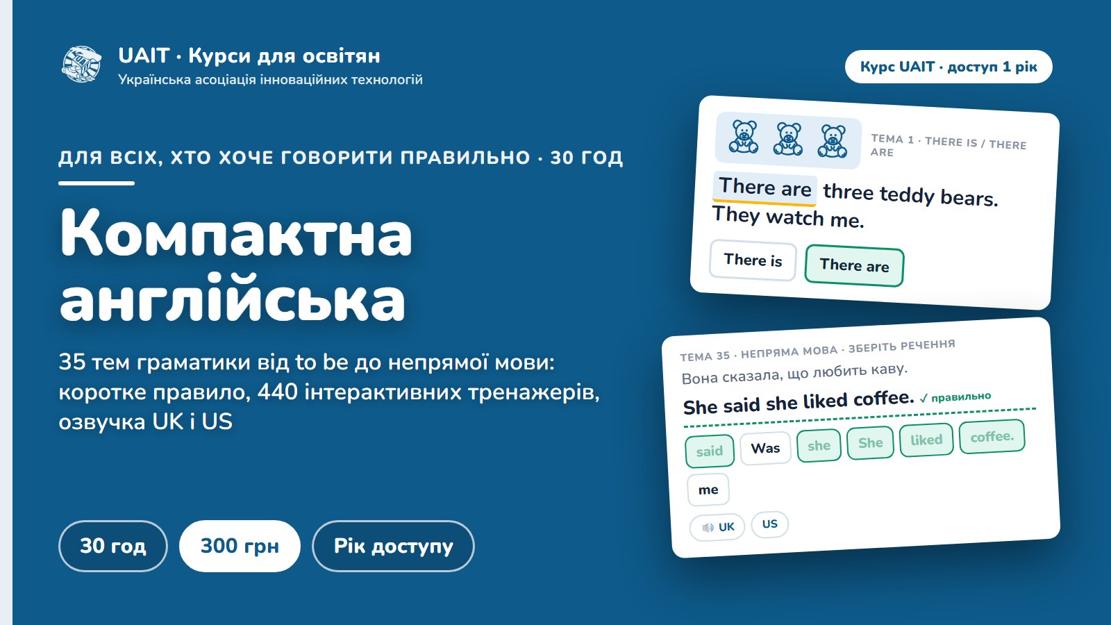 Компактна англійська для вчителів