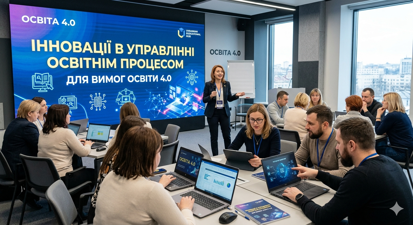 Інновації в управлінні освітнім процесом для вимог освіти 4.0