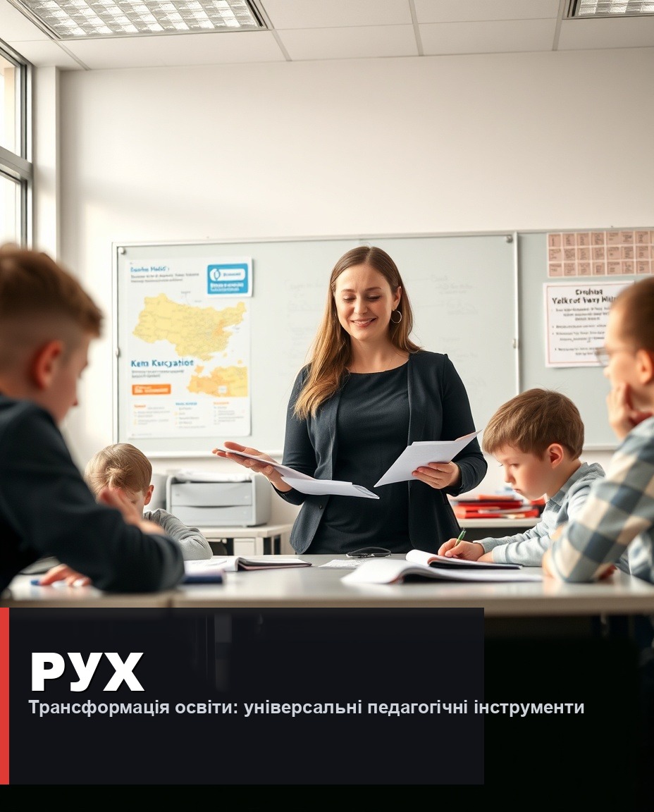 Трансформація освіти: універсальні педагогічні інструменти