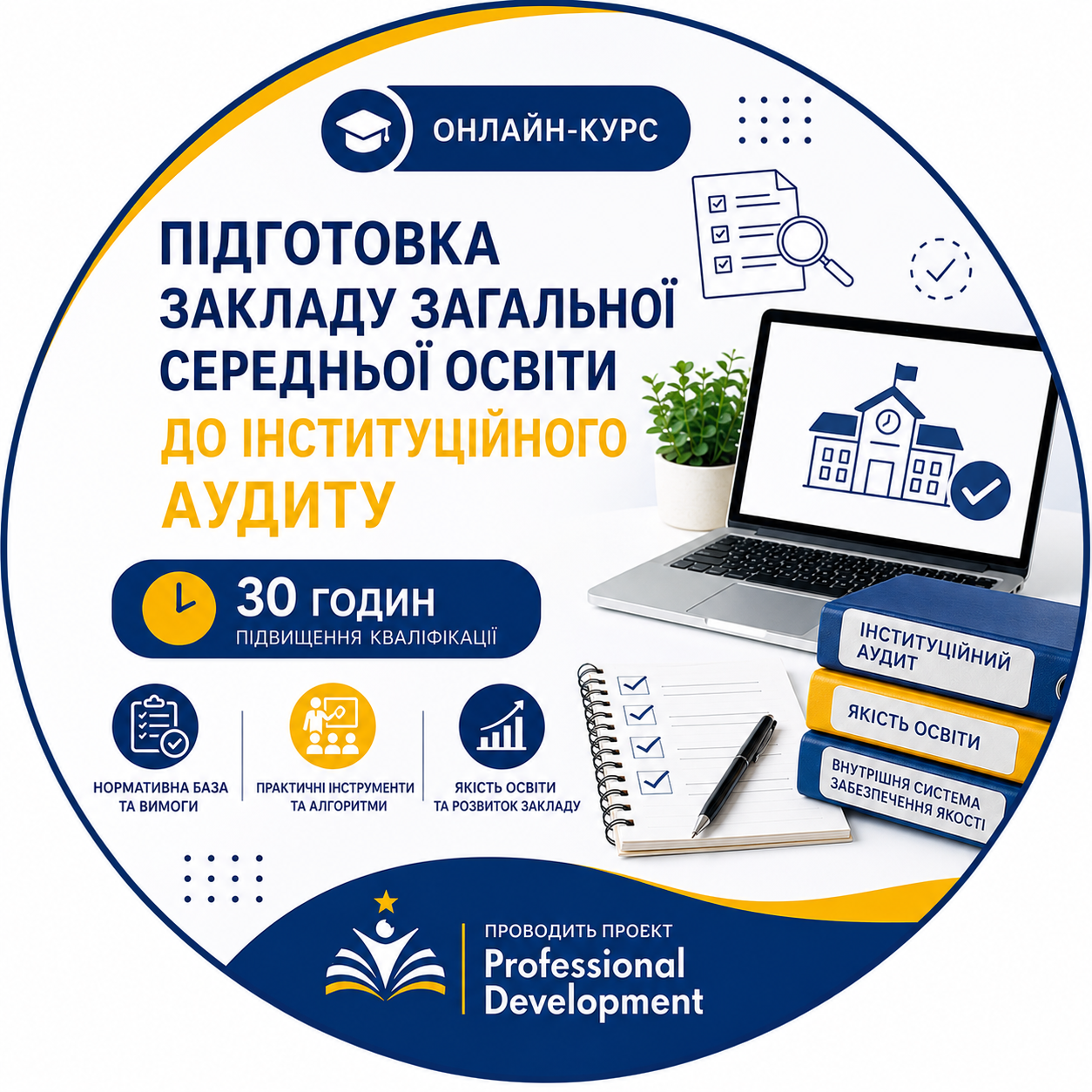 «Підготовка закладу загальної середньої  освіти до інституційного аудиту»