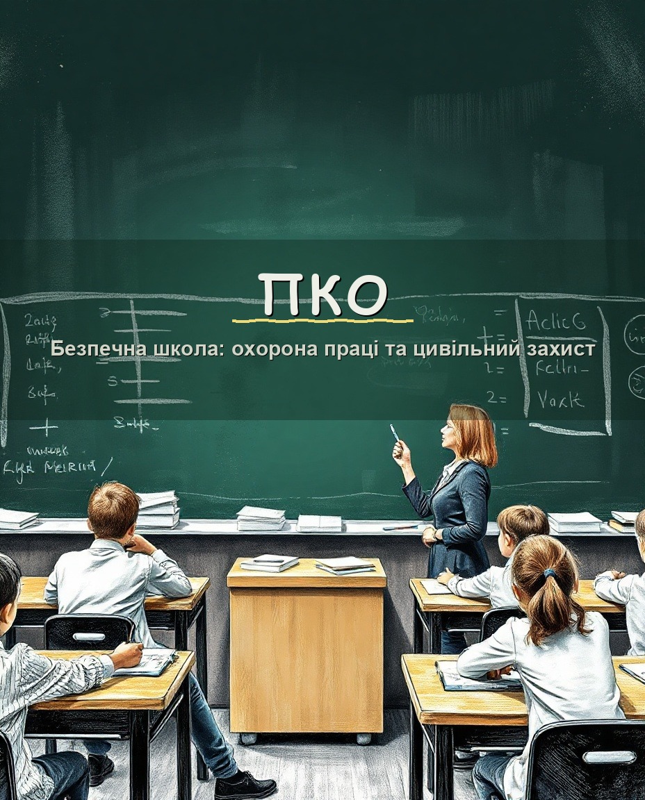 Безпечна школа: охорона праці та цивільний захист