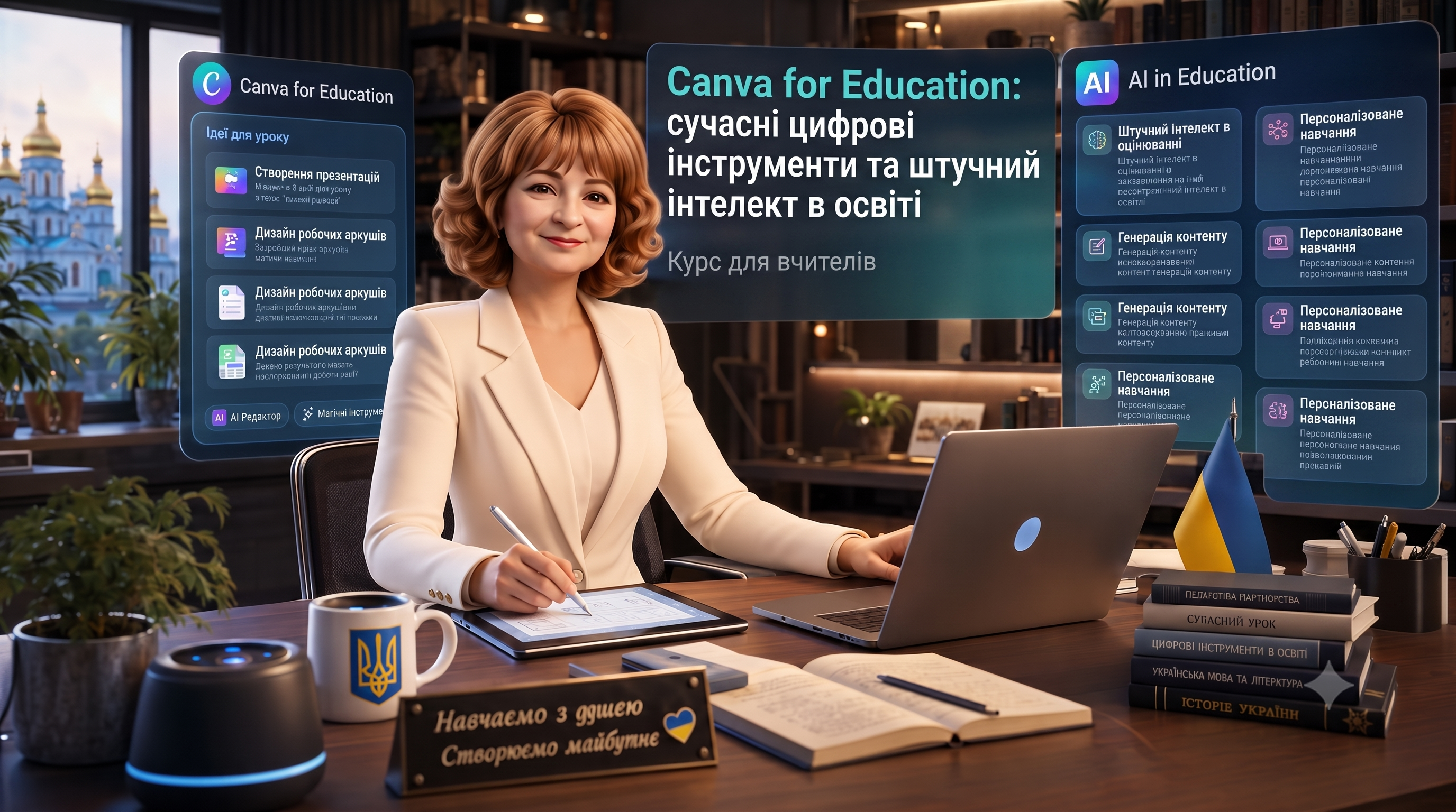 «Canva for Education: сучасні цифрові інструменти та штучний інтелект в освіті»