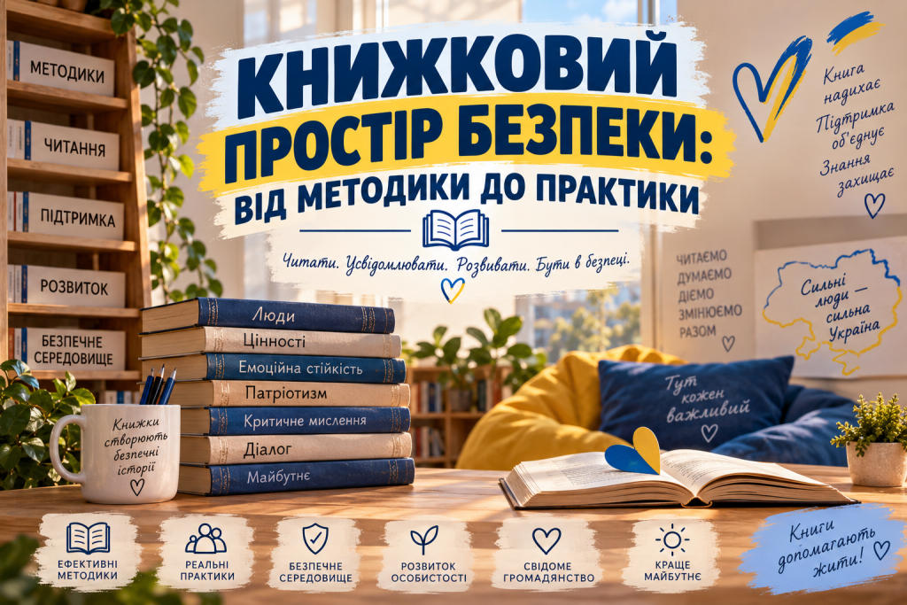 Книжковий простір безпеки: від методики до практики