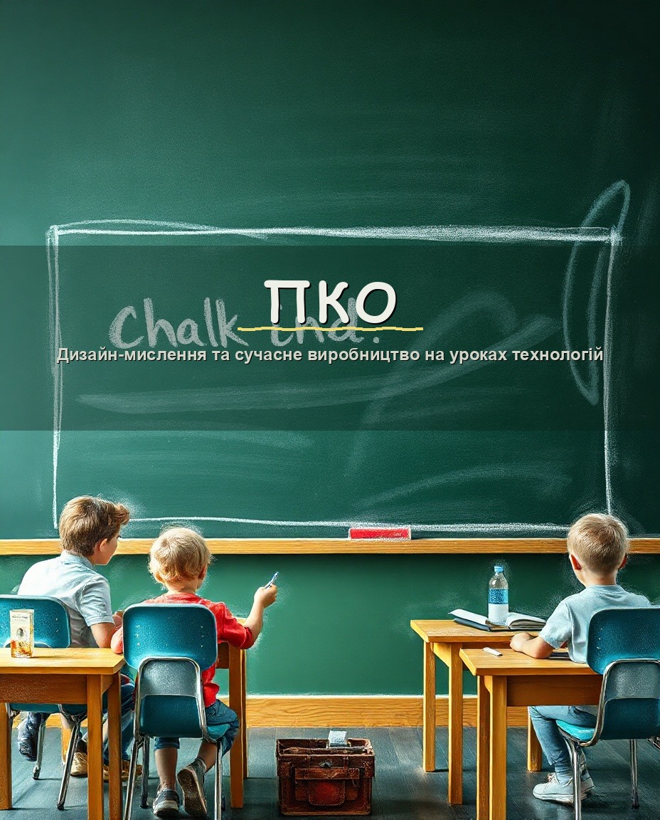 Дизайн-мислення та сучасне виробництво на уроках технологій