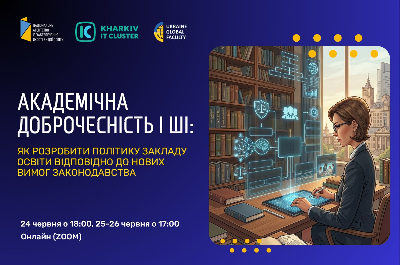 Академічна доброчесність і ШІ: як розробити політику закладу освіти відповідно до нових вимог законодавства