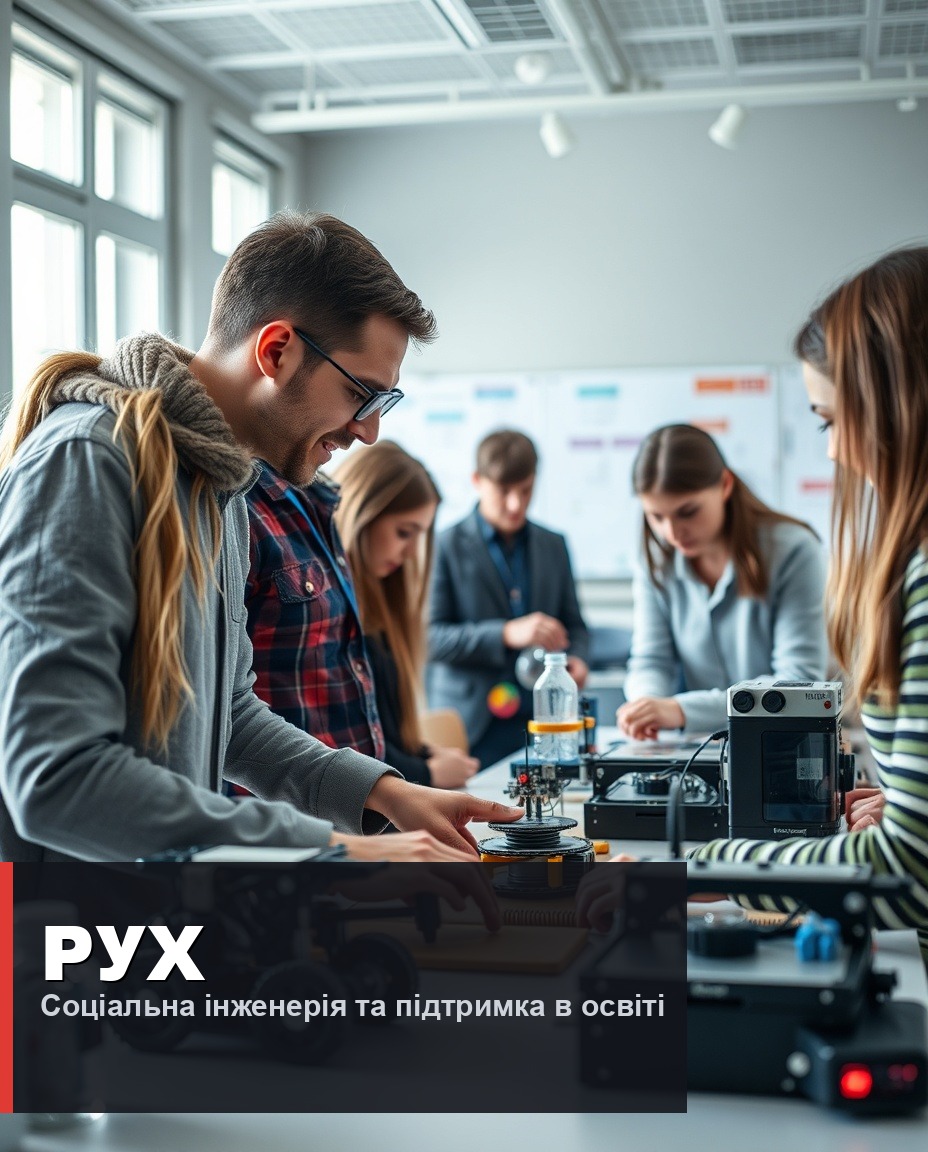 Соціальна інженерія та підтримка в освіті